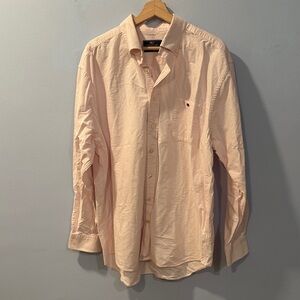Vineyard Vines Men's Pink Striped Shirt